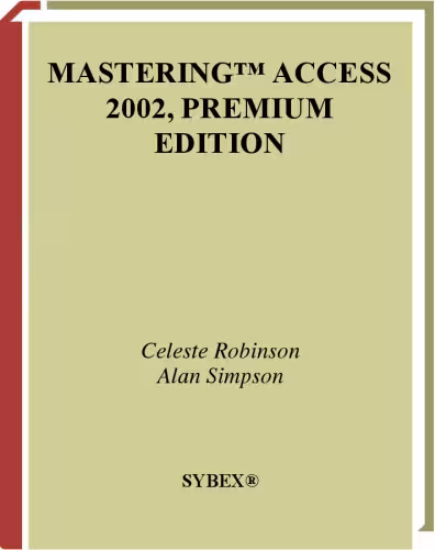 خرید و دانلود نسخه کامل کتاب Mastering Access 2002 Premium Edition