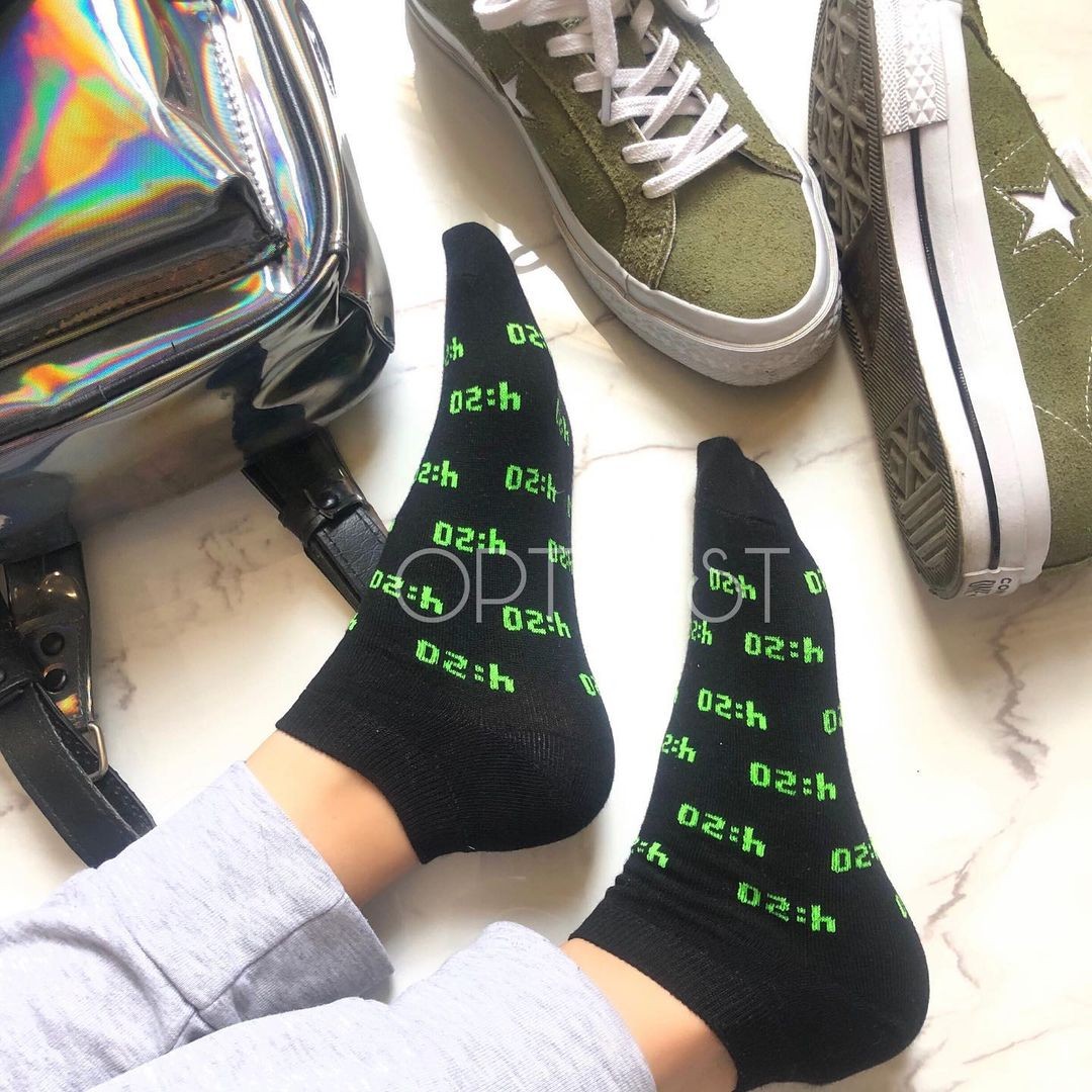 جوراب مچی طرح 4.20 فری سایز نخ پنبه