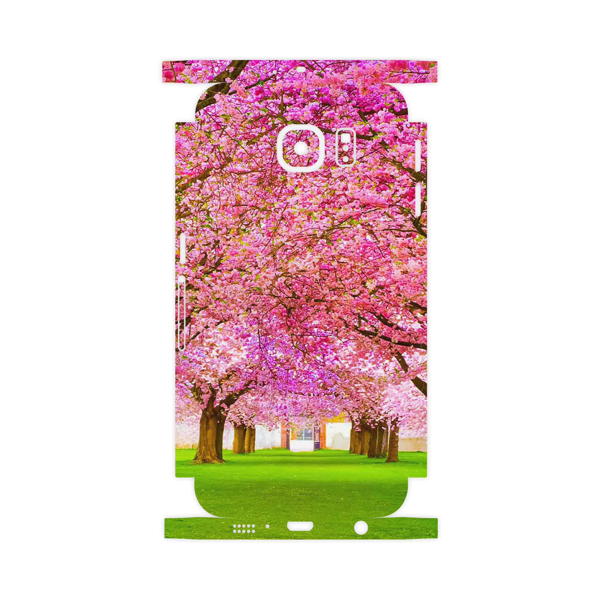 برچسب پوششی ماهوت مدل Spring Season-FullSkin مناسب برای گوشی موبایل سامسونگ Galaxy S6 Edge