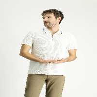 تی شرت یقه پولو نود مردانه POLO YAKA SLIM FIT BARK CUT T Kiğılı