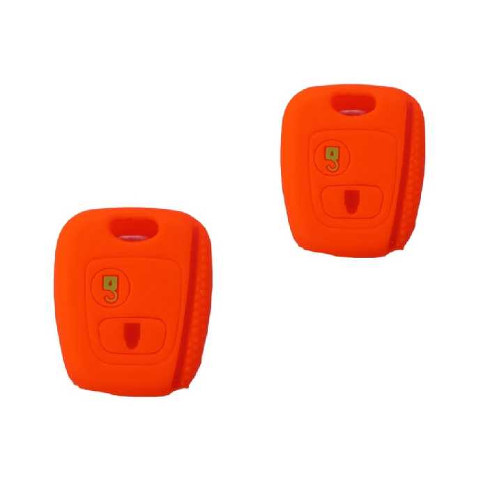 کاور سوییچ خودرو مدل سیلیکونی آجدار کد PRD2 مناسب برای پراید بسته 2‌ عددی