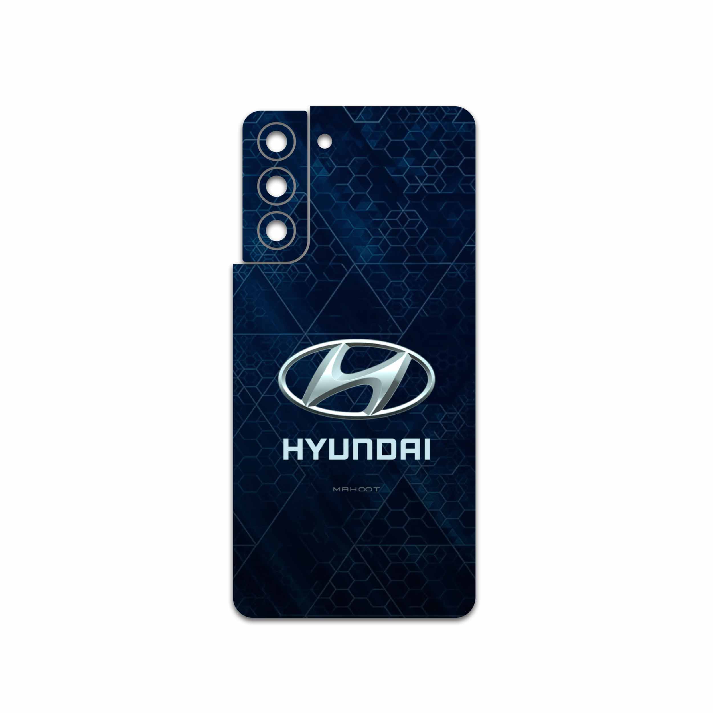 برچسب پوششی ماهوت مدل Hyundai-Logo مناسب برای گوشی موبایل سامسونگ Galaxy S21 5G