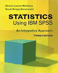 خرید و دانلود نسخه کامل کتاب Statistics Using IBM SPSS (3rd Edition) -   pdf