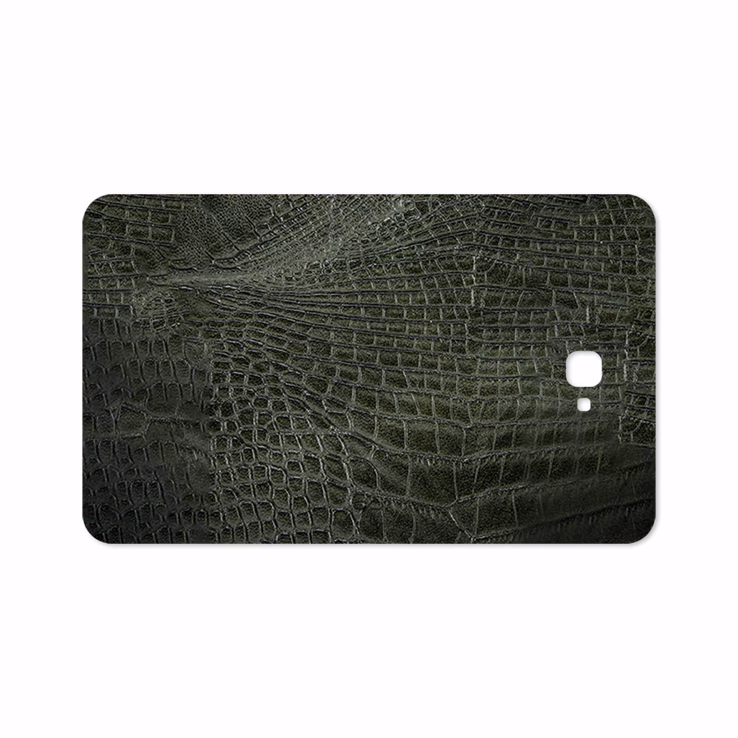 برچسب پوششی ماهوت مدل Green-Crocodile-Leather مناسب برای تبلت سامسونگ Galaxy Tab A 10.1 2016 T580