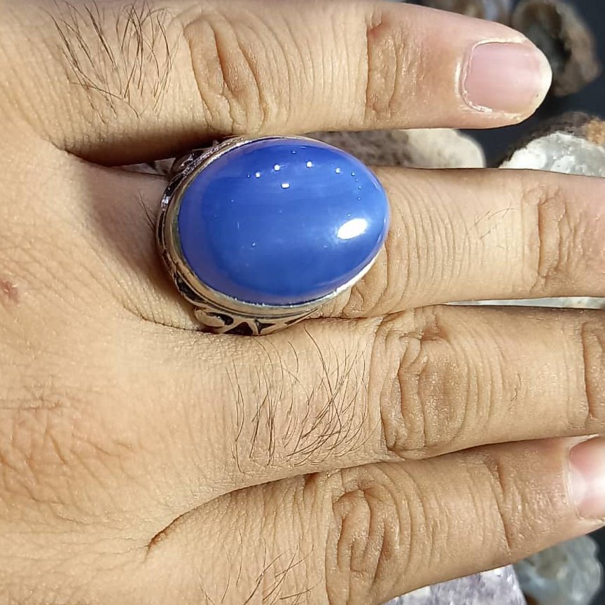 انگشتر نقره مردانه عقیق