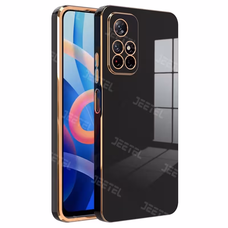 کاور مای کیس گلدلاین برای Xiaomi Poco M4 Pro 5G (الکتروپلیتینگ 6D اورجینال)