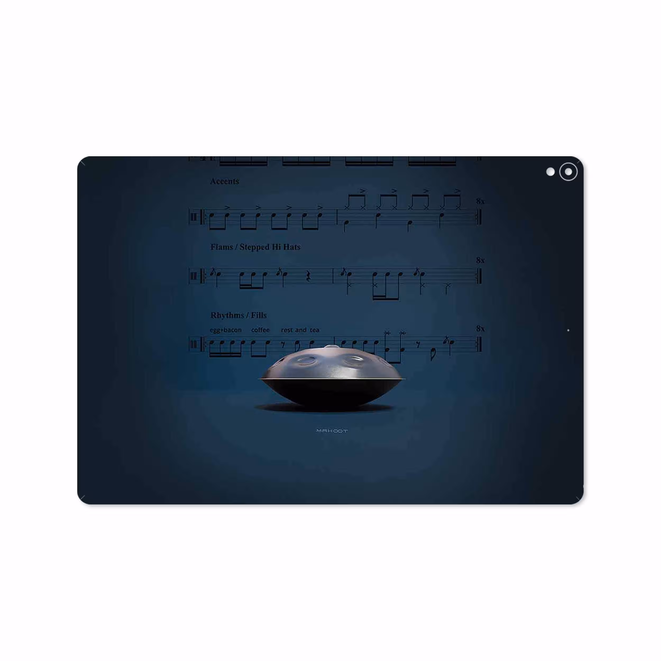 برچسب پوششی ماهوت مدل Hang Instrument مناسب برای تبلت اپل iPad Pro 10.5 2017 A1709