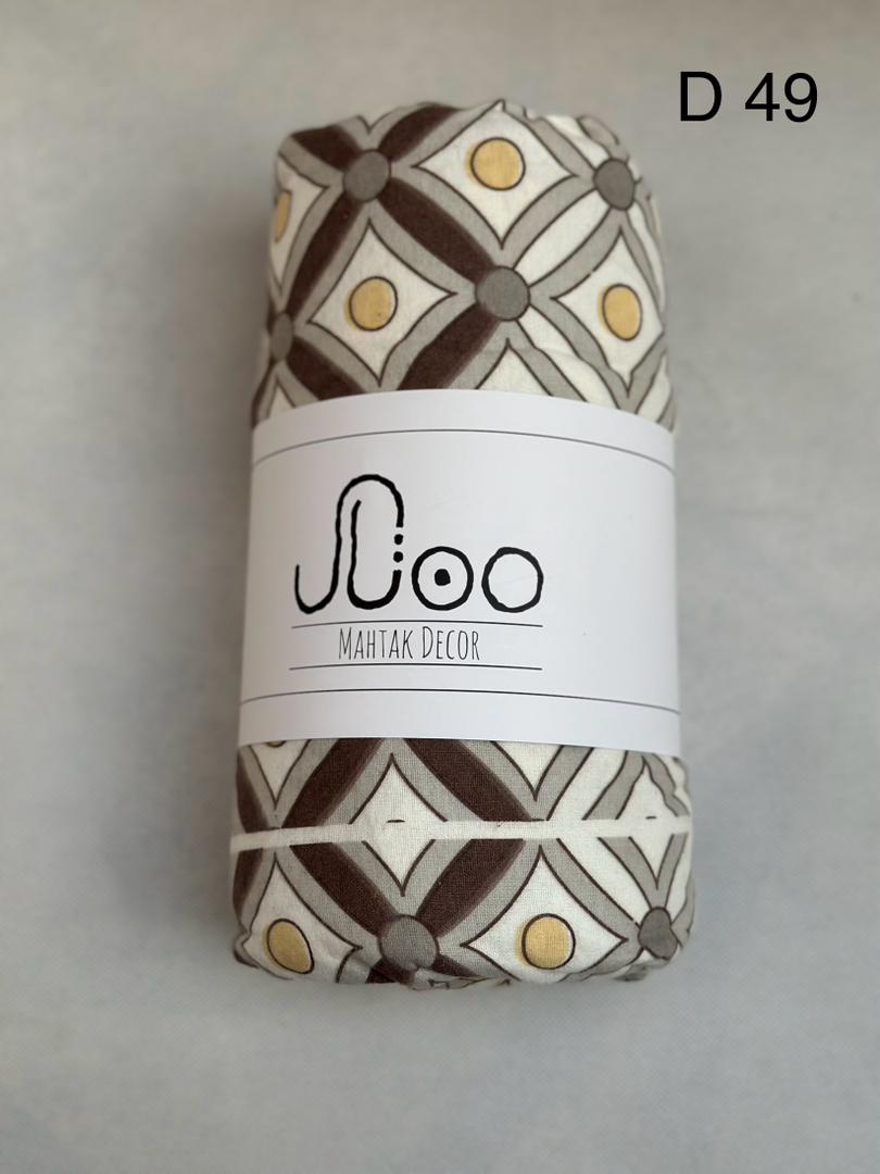 روتختی تک نفره دوتکه کدD49 (کاور تشک،یک عدد روبالشتی)