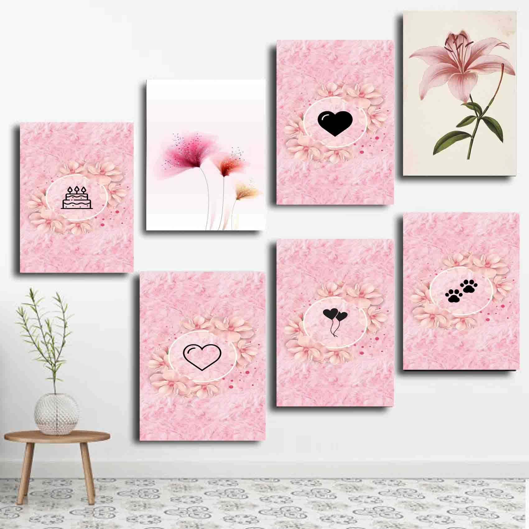 تابلو شاسی طرح فانتزی مدل 3059 مجموعه 7 عددی 