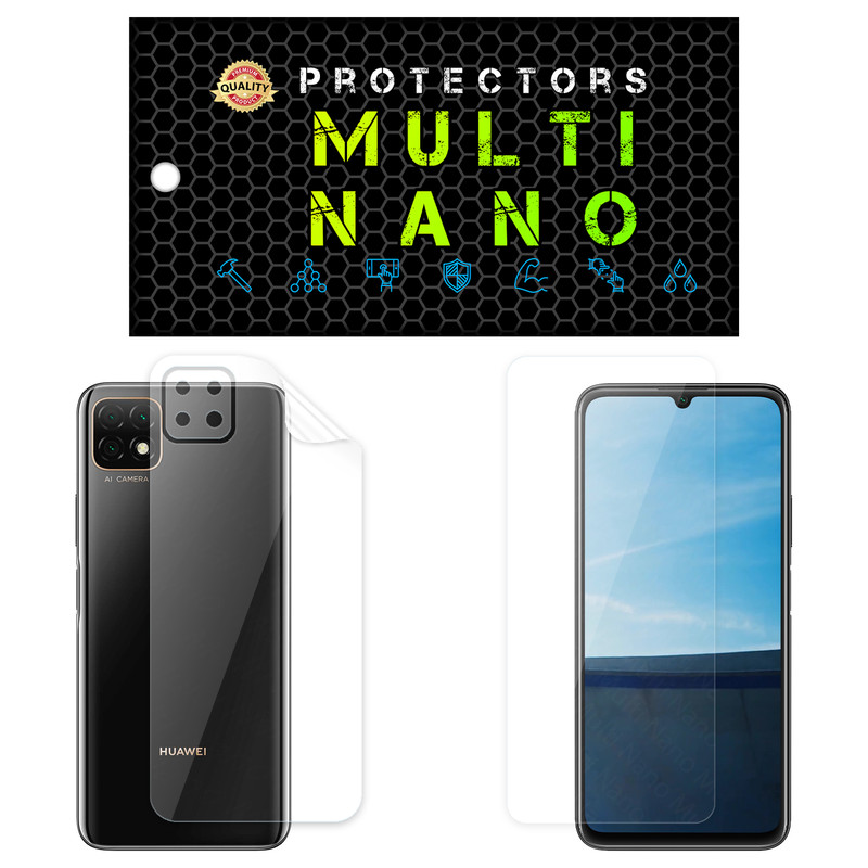 محافظ صفحه نمایش مولتی نانو مدل X-SFT مناسب برای گوشی موبایل هوآوی Enjoy 20 5G به همراه محافظ پشت | کالا برتری
