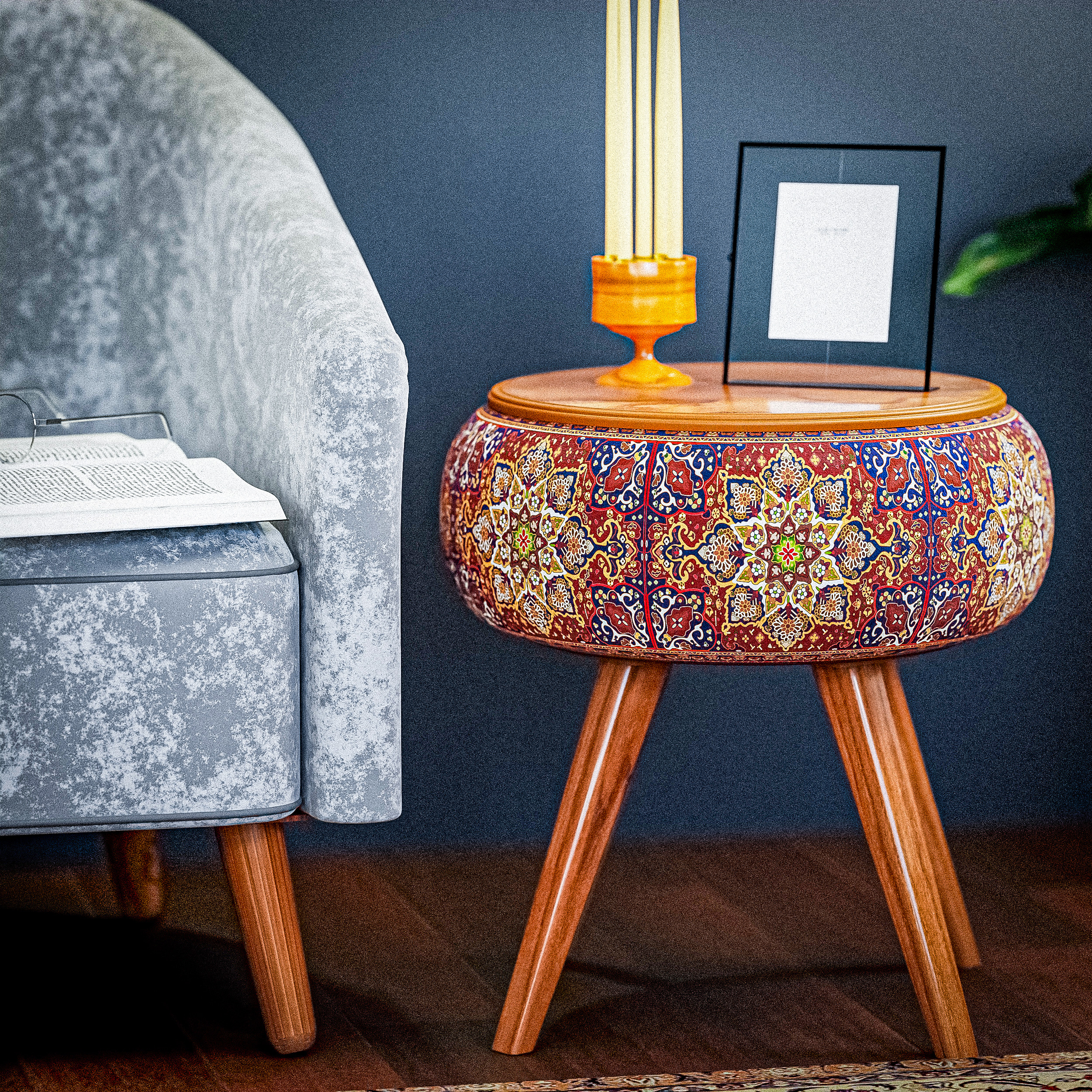 میز عسلی مدل AK-97