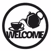 دیوارکوب مدل welcome