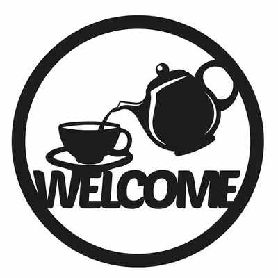 دیوارکوب مدل welcome