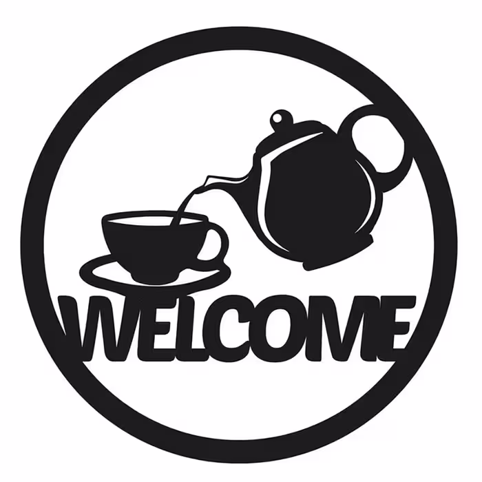 دیوارکوب مدل welcome