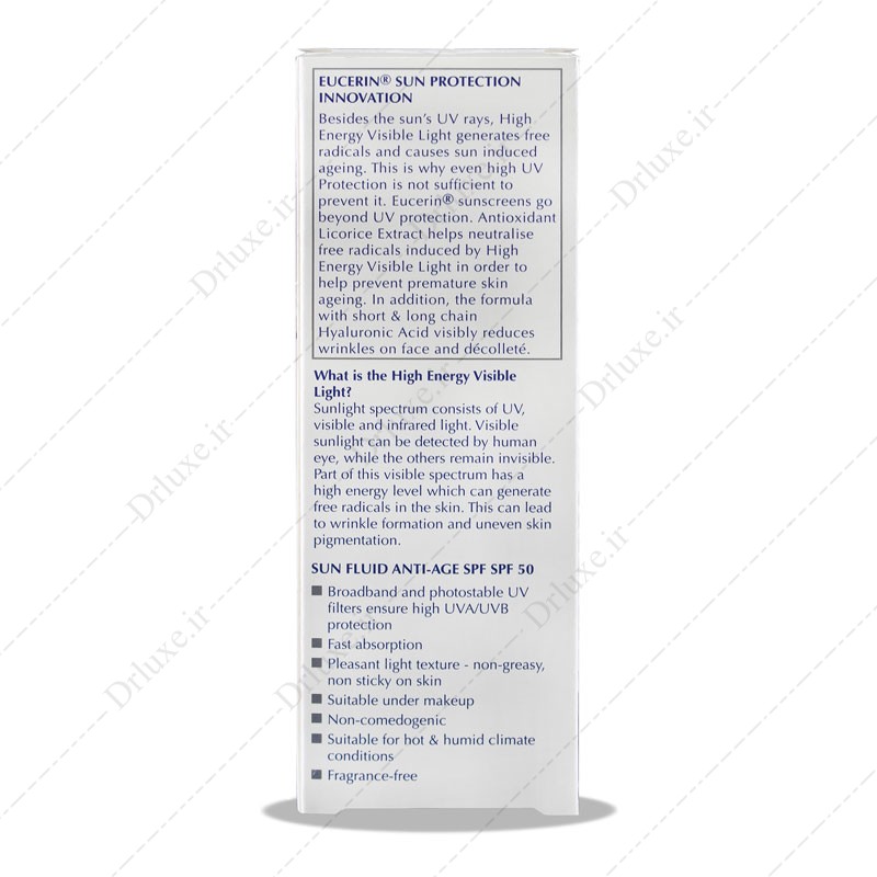 قیمت و خریدضد آفتاب فلوئید SPF50 آنتی ایج اوسرین 50 میلی لیتر - دکتر لوکس