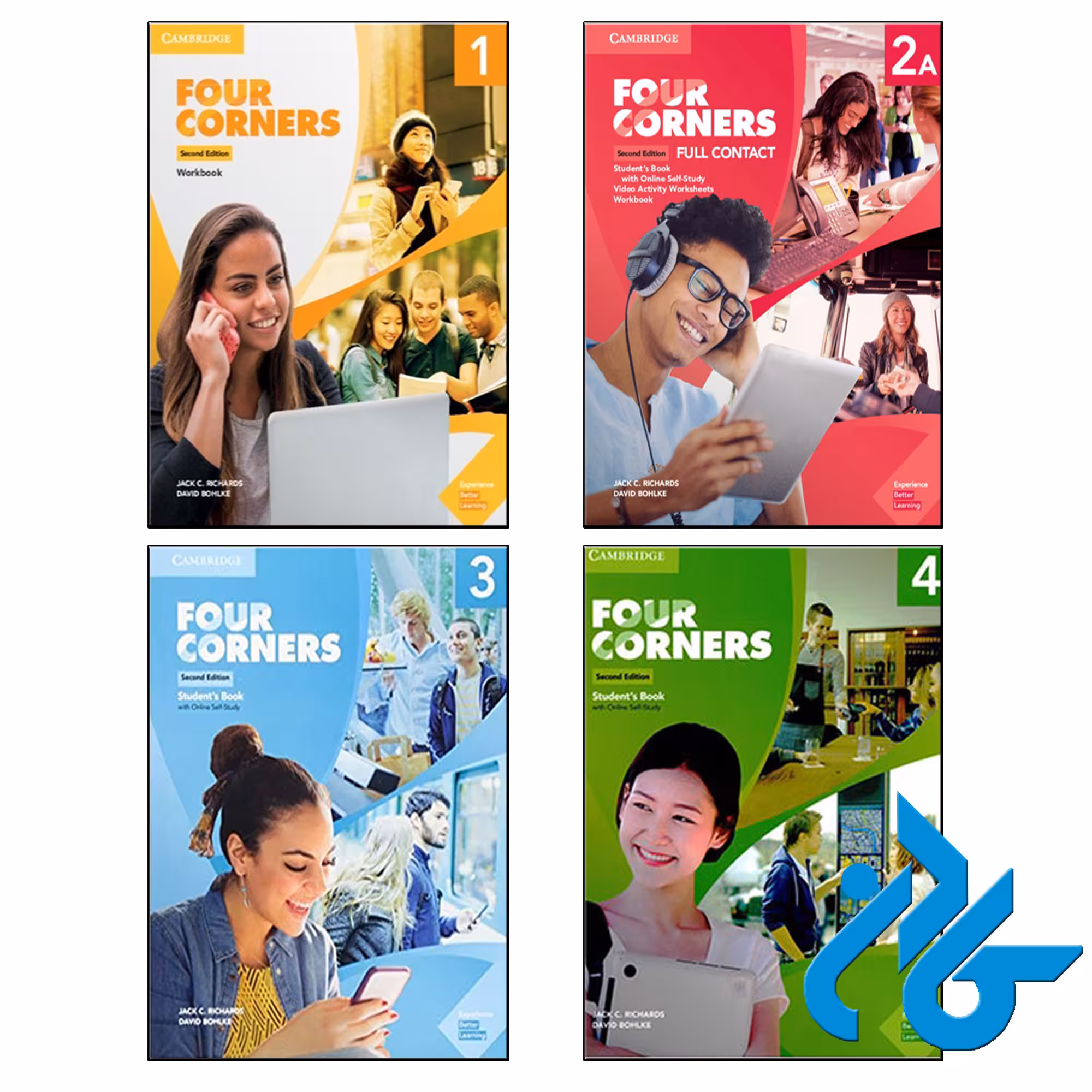 پک کامل کتاب Four Corners 2nd - با تخفیف ویژه - فروشگاه کادن