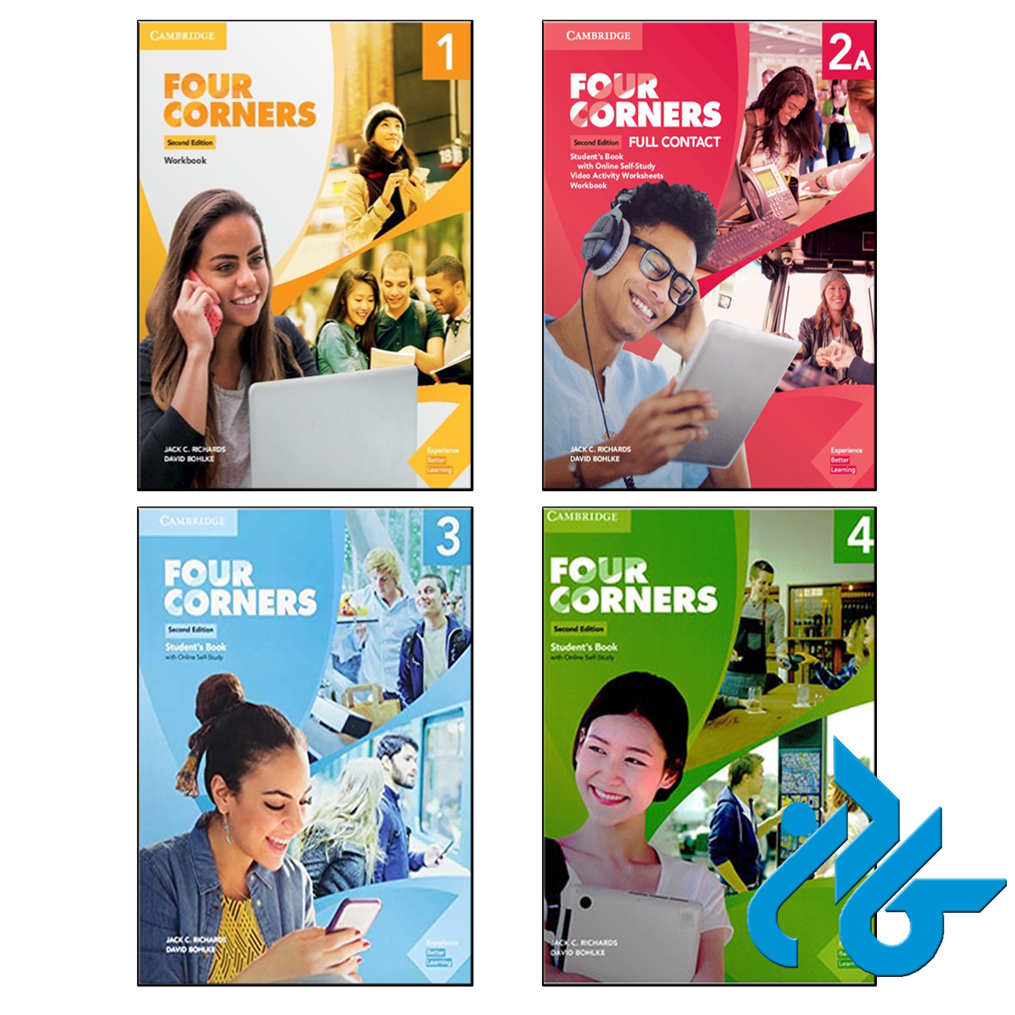 پک کامل کتاب Four Corners 2nd - با تخفیف ویژه - فروشگاه کادن