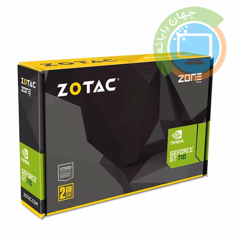 کارت گرافیک ZOTAC GeForce GT 710 2GB 64BIT DDR3