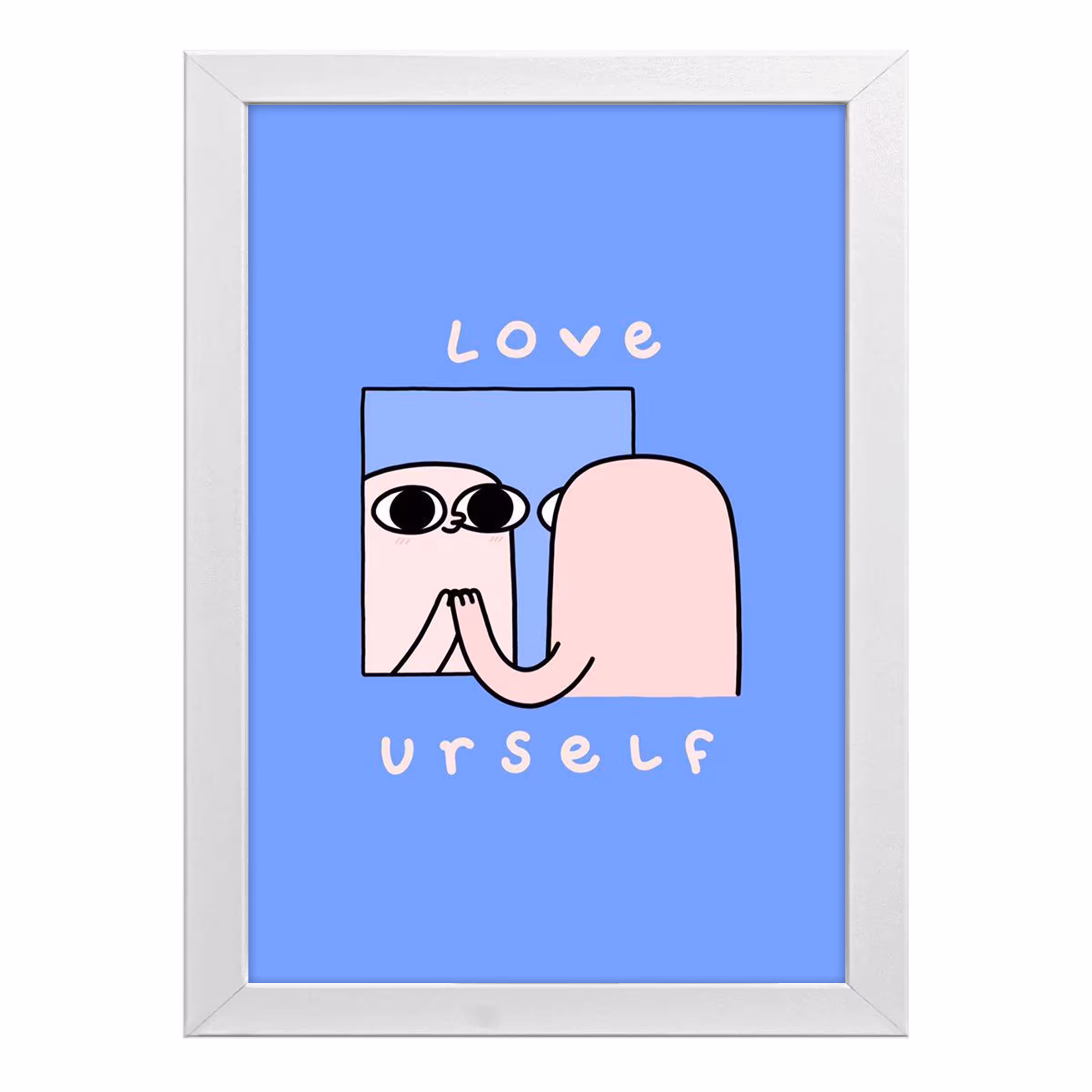 تابلو طرح love yourself کد T124