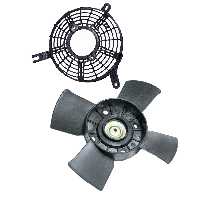 پروانه فن کولر یدک چی کد SANDEN 72123-130 مناسب برای پراید مجموعه 2 عددی