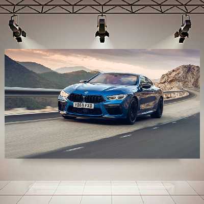 تابلو بوم طرح ماشین مدل بی ام و M8 کد AR4460