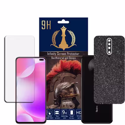 برچسب پوششی اینفینیتی مدل PRO MAX مناسب برای گوشی موبایل شیایومی REDMI K30 REDMI K30I POCO X2 به همراه محافظ صفحه نمایش