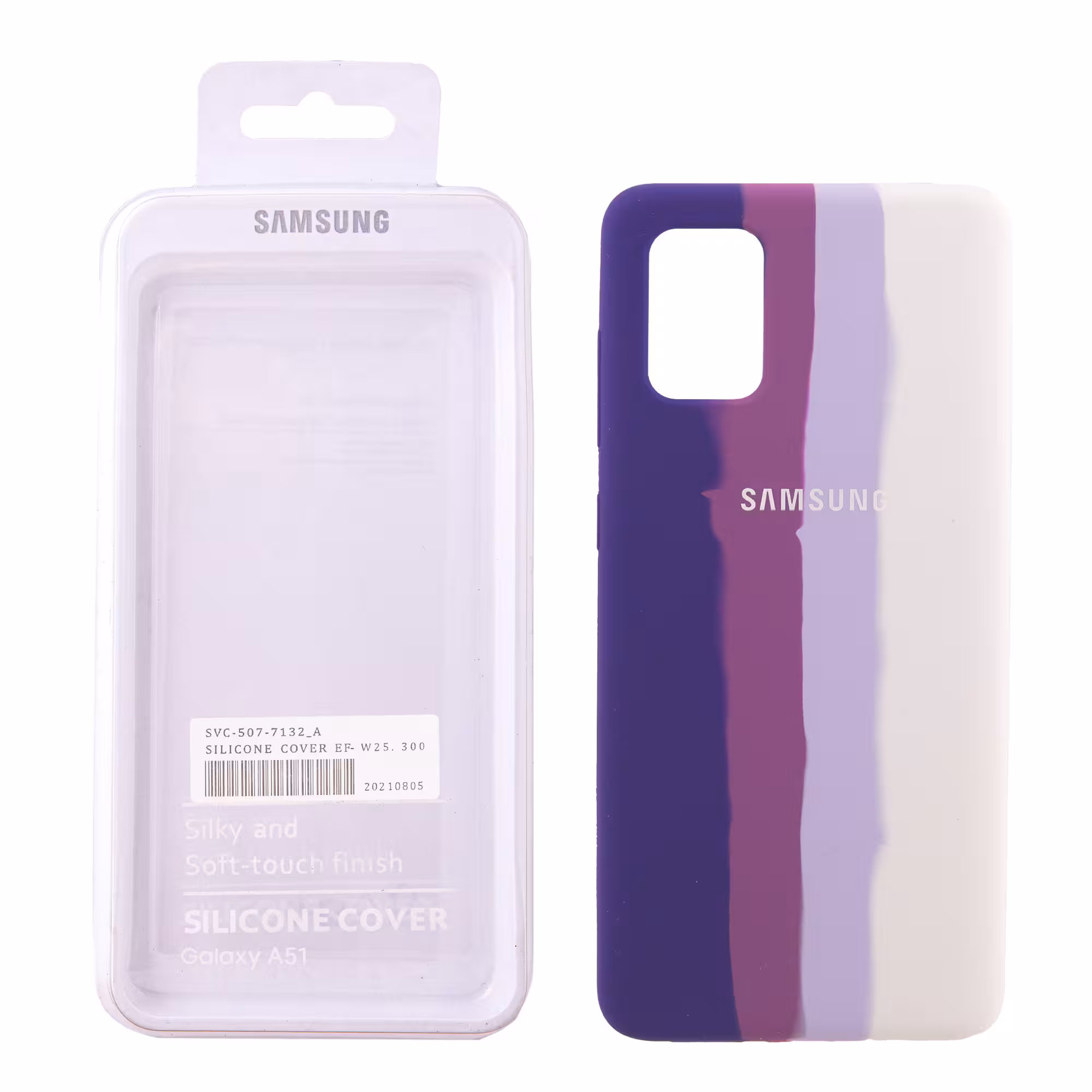 کاور کلاسیک طرح آبرنگی مدل سیلیکون کد KHO.110 مناسب برای گوشی موبایل سامسونگ Galaxy A51