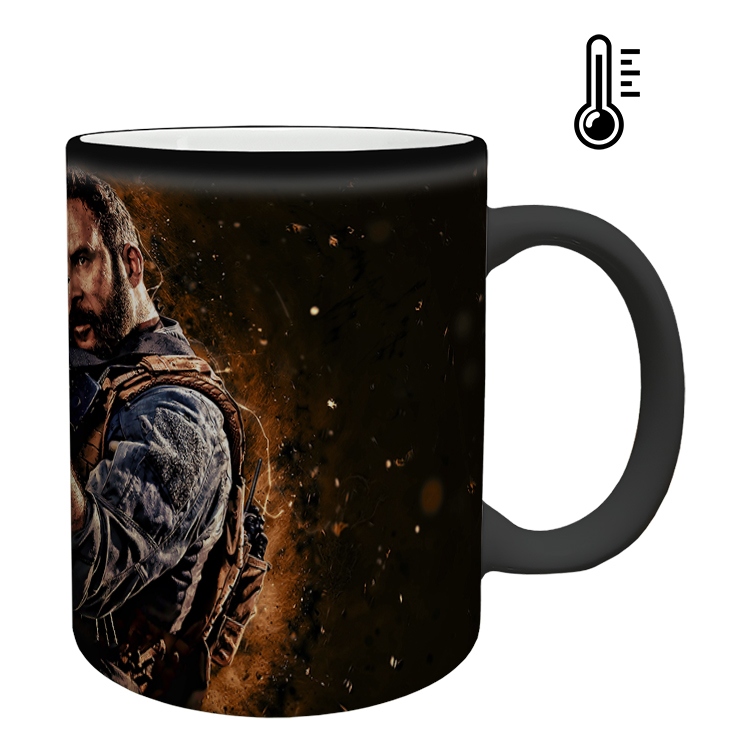 ماگ حرارتی مدل بازی کال آف دیوتی call of duty کد 25