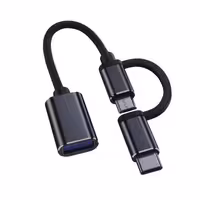 مبدل MICRO USB/USB-C به USB 3.0 /کی اف سنیور مدل A330 | کالا مکس