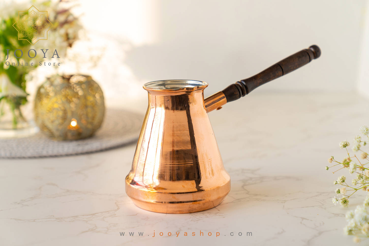 قهوه جوش مسی ساده