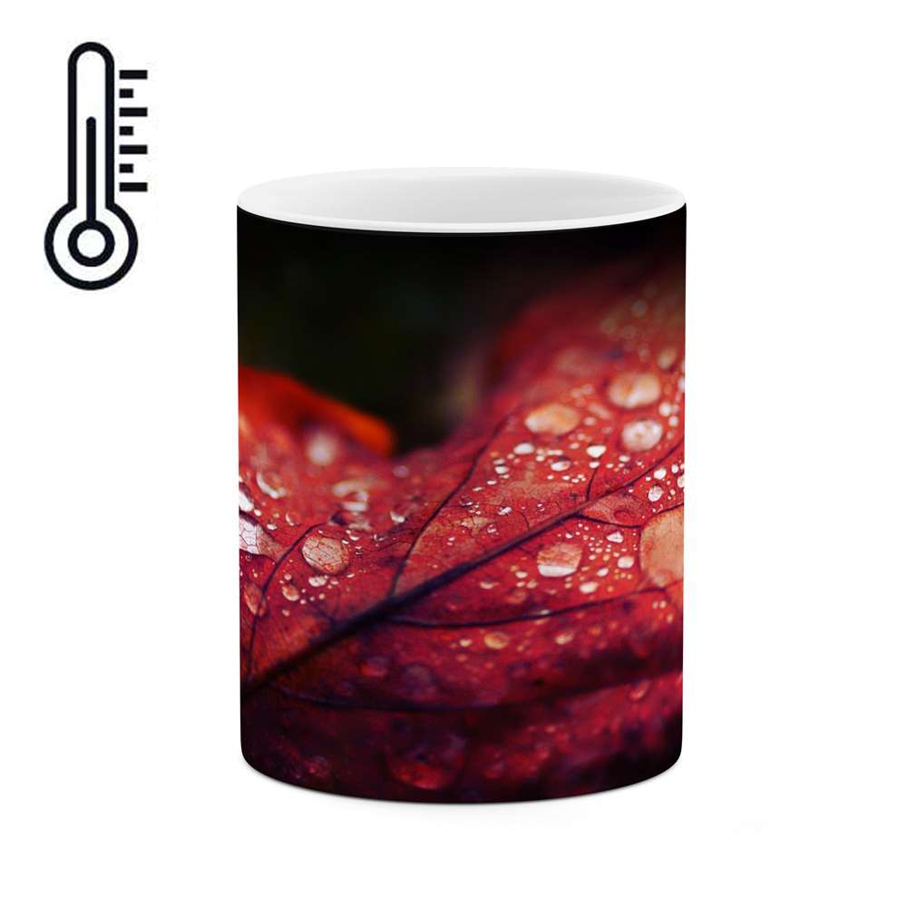 ماگ حرارتی کاکتی طرح برگ مدل mgh17346