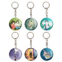 جاکلیدی خندالو مدل انیمه شهر اشباح کد 509B مجموعه 6 عددی