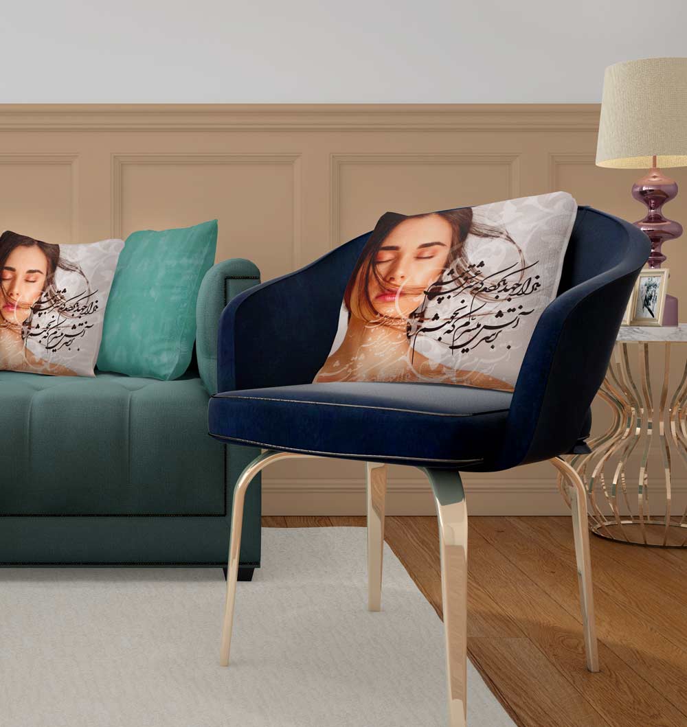 کوسن طرح نقاشیخطcm-9-23