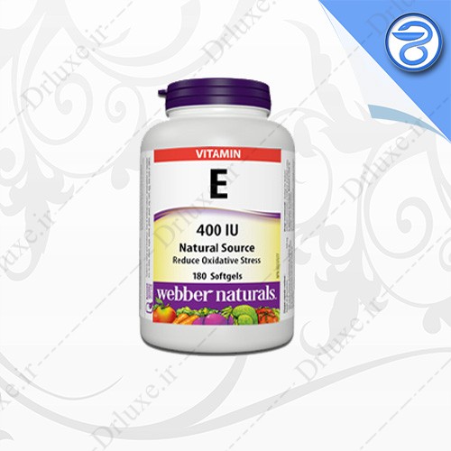 مشخصات، قیمت و خرید سافت ژل ویتامین E وبرنچرالز 60 عددی - دکتر لوکس