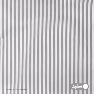 ملحفه آدنو مدل راه راه کد IR90 دونفره سایز 180x200 سانتی متر