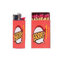 فندک مدل نوشته کد 367 به همراه کبریت