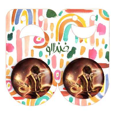 پیکسل خندالو مدل زوکو انیمه آواتار کد 12745 به همراه مگنت