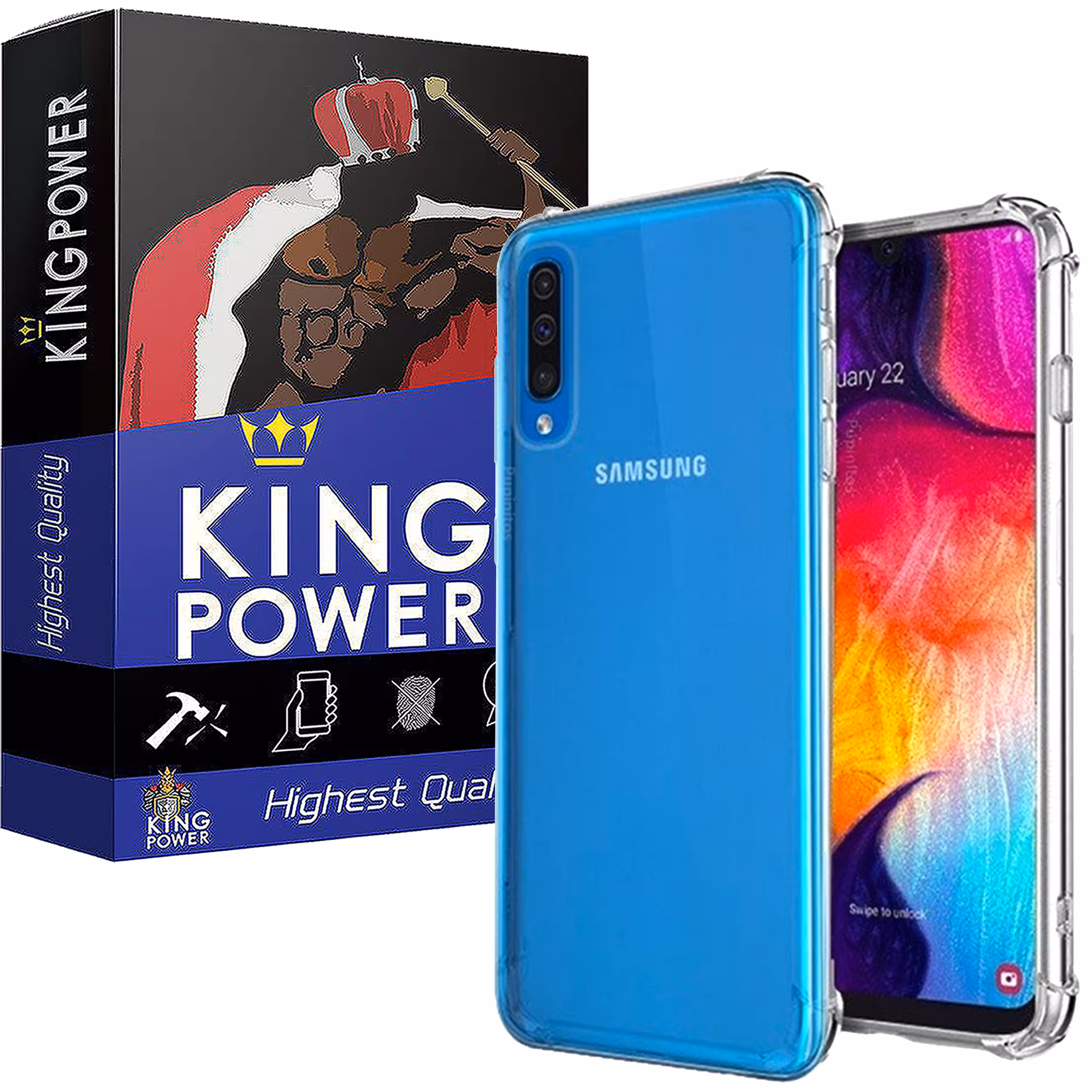 کاور کینگ پاور مدل S68 مناسب برای گوشی موبایل سامسونگ Galaxy A50/A50s/A30s