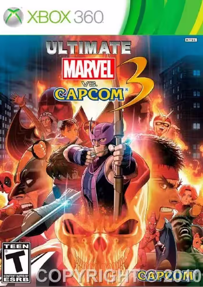 بازی ایکس باکس 360 ultimate marvel vs capcome 3 ( 2011 )