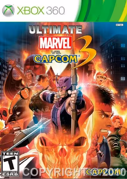بازی ایکس باکس 360 ultimate marvel vs capcome 3 ( 2011 )