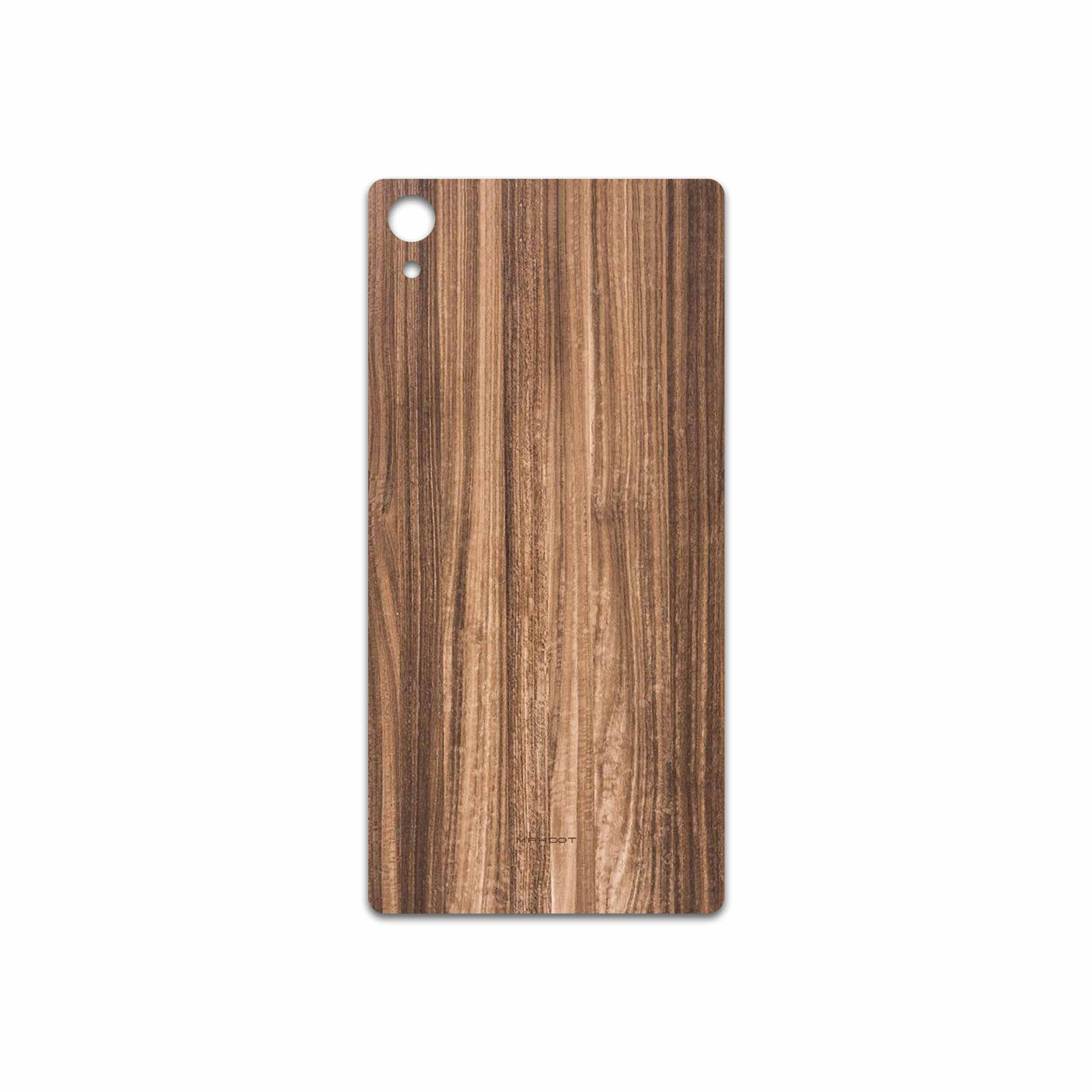 برچسب پوششی ماهوت مدل Light Walnut Wood مناسب برای گوشی موبایل سونی Xperia Z2