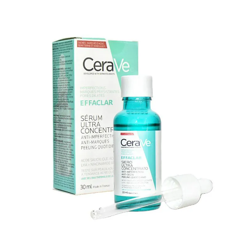 سرم ضد جوش و منافذ افکلار سراوی EFFACLAR حجم 30 میلی لیتر