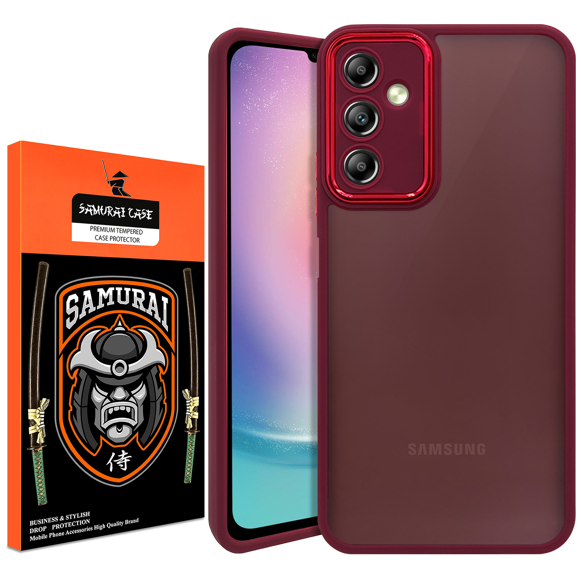 کاور سامورایی مدل Foxy مناسب برای گوشی موبایل سامسونگ Galaxy A24 4G