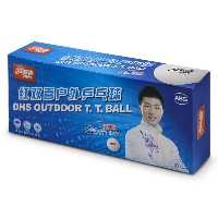 توپ پینگ پنگ دی اچ اس OD40  از جنس ABS بسته 10 عددی