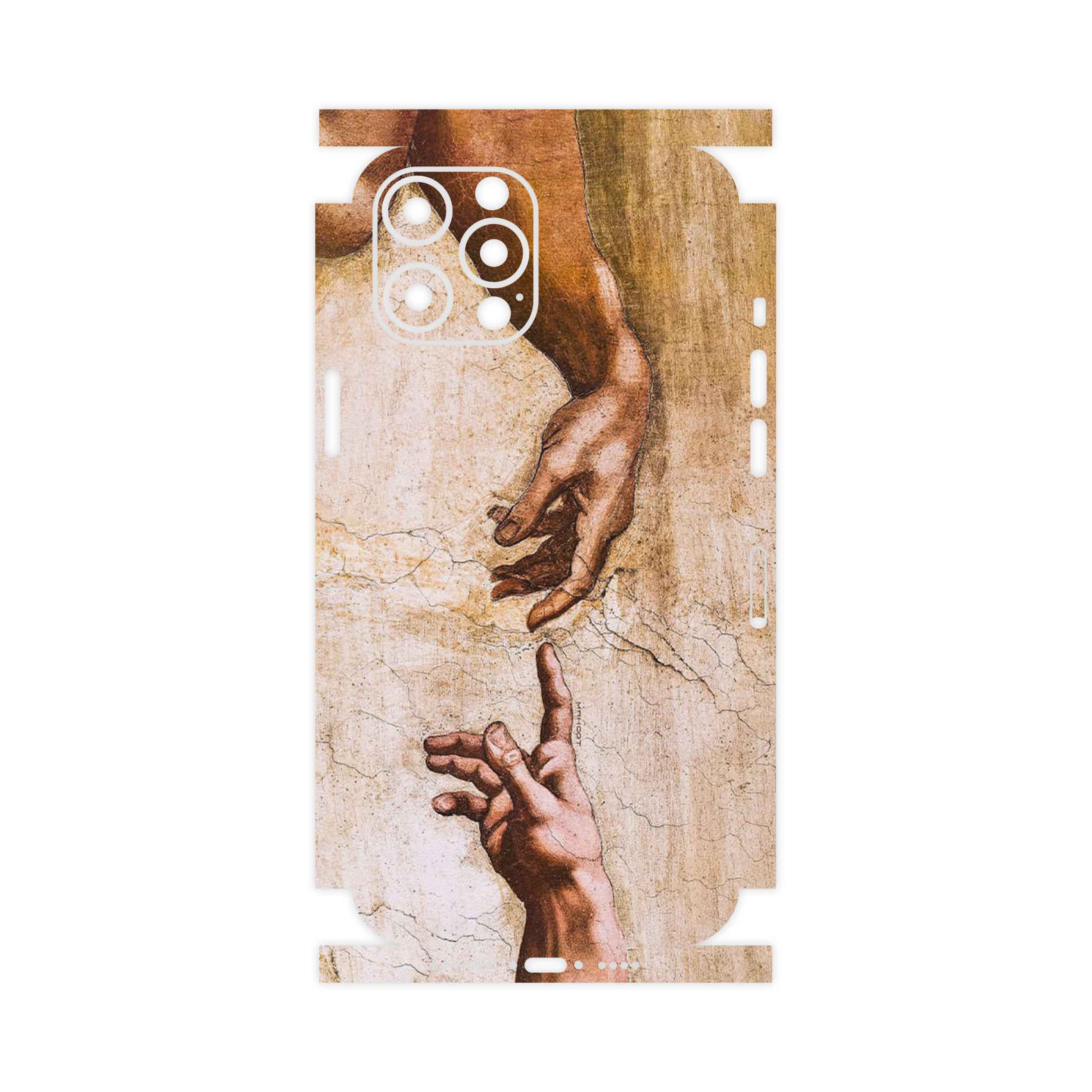 برچسب پوششی ماهوت مدل The Creation of Adam of MichelAnge-FullSkin مناسب برای گوشی موبایل اپل iPhone 12 Pro Max
