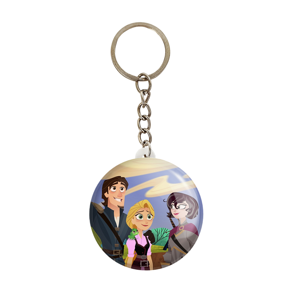 جاکلیدی خندالو مدل راپونزل گیسو کمند کد 13740