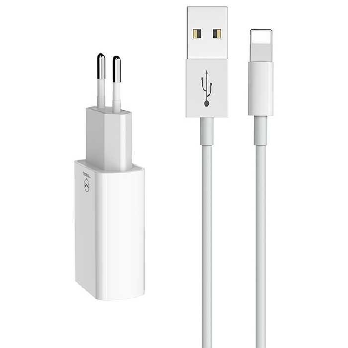 شارژر دیواری مک دودو مدل CH-6720 بهمراه کابل لایتنینگ