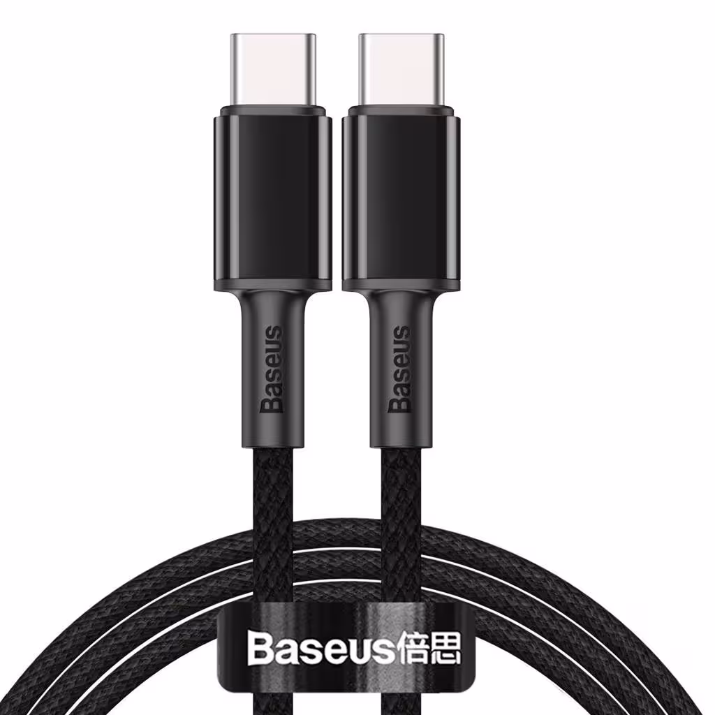 کابل تبدیل USB-C باسئوس مدل High Density-100W طول 1 متر