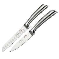 چاقو آشپزخانه جی فی نی GIFFINI استیل دوعددی  مدل GS-0102