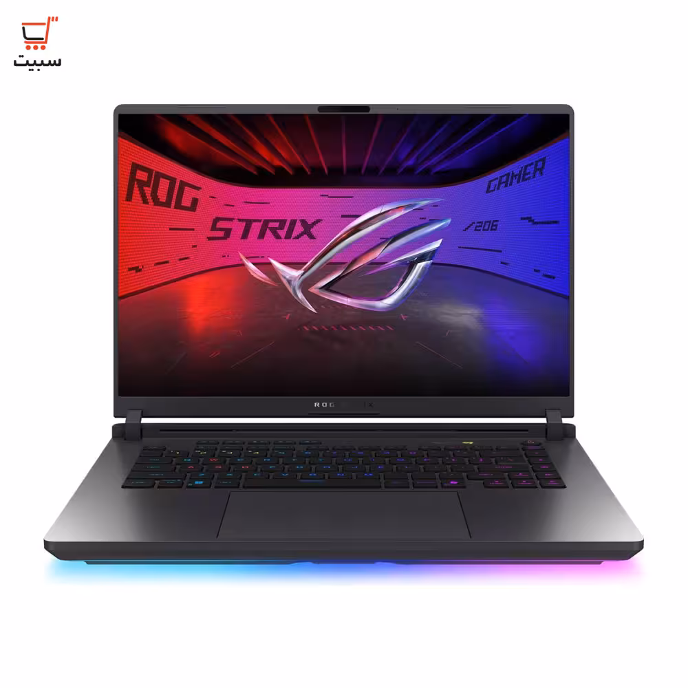 لپ تاپ 16 اینچی گیمینگ ایسوس مدل ROG Strix G16 2025 G615LW Ultra 9 275HX 32G 2T SSD 16G RTX 5080 WUXGA